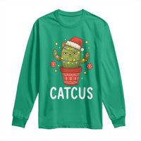 Funny Christmas Catcus Long Sleeve Shirt Succulent Lover Gift - Wonder Print Shop