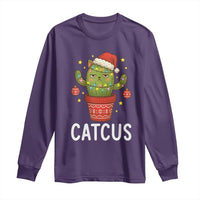 Funny Christmas Catcus Long Sleeve Shirt Succulent Lover Gift - Wonder Print Shop