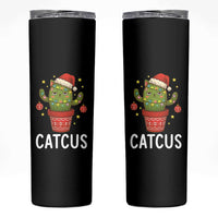Funny Christmas Catcus Skinny Tumbler Succulent Lover Gift - Wonder Print Shop