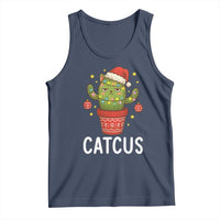 Funny Christmas Catcus Tank Top Succulent Lover Gift - Wonder Print Shop