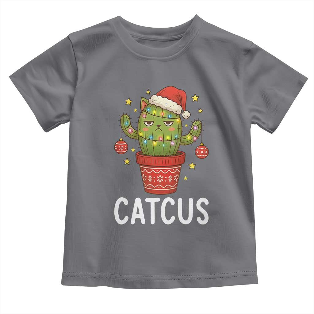 Funny Christmas Catcus Toddler T Shirt Succulent Lover Gift - Wonder Print Shop