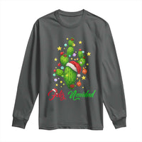 Feliz Navidad Cactus Long Sleeve Shirt Funny Spanish Christmas Gift - Wonder Print Shop