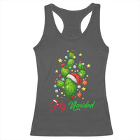 Feliz Navidad Cactus Racerback Tank Top Funny Spanish Christmas Gift - Wonder Print Shop