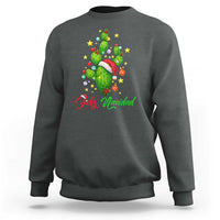 Feliz Navidad Cactus Sweatshirt Funny Spanish Christmas Gift - Wonder Print Shop