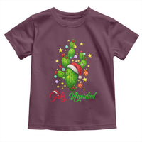 Feliz Navidad Cactus Toddler T Shirt Funny Spanish Christmas Gift - Wonder Print Shop