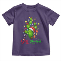 Feliz Navidad Cactus Toddler T Shirt Funny Spanish Christmas Gift - Wonder Print Shop