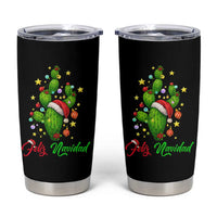 Feliz Navidad Cactus Tumbler Cup Funny Spanish Christmas Gift - Wonder Print Shop