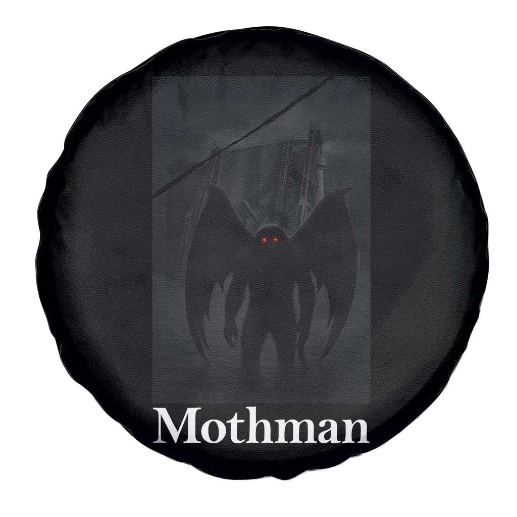 Mothman Spare Tire Cover Folklore Cryptid Gift Silver Bridge West Virginia - Wonder Print Shop