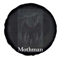 Mothman Spare Tire Cover Folklore Cryptid Gift Silver Bridge West Virginia - Wonder Print Shop