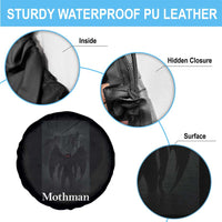 Mothman Spare Tire Cover Folklore Cryptid Gift Silver Bridge West Virginia - Wonder Print Shop