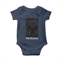 Mothman Baby Onesie Folklore Cryptid Gift Silver Bridge West Virginia - Wonder Print Shop