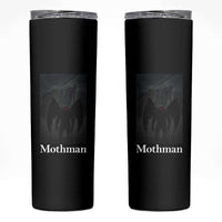 Mothman Skinny Tumbler Folklore Cryptid Gift Silver Bridge West Virginia