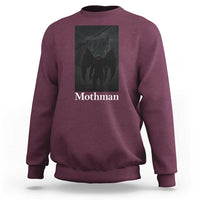 Mothman Sweatshirt Folklore Cryptid Gift Silver Bridge West Virginia - Wonder Print Shop