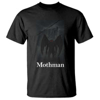 Mothman T Shirt Folklore Cryptid Gift Silver Bridge West Virginia - Wonder Print Shop