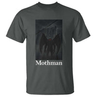Mothman T Shirt Folklore Cryptid Gift Silver Bridge West Virginia - Wonder Print Shop