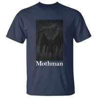 Mothman T Shirt Folklore Cryptid Gift Silver Bridge West Virginia - Wonder Print Shop