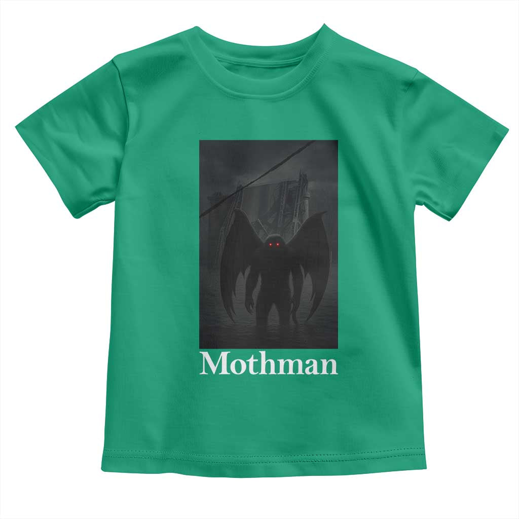 Mothman Toddler T Shirt Folklore Cryptid Gift Silver Bridge West Virginia - Wonder Print Shop