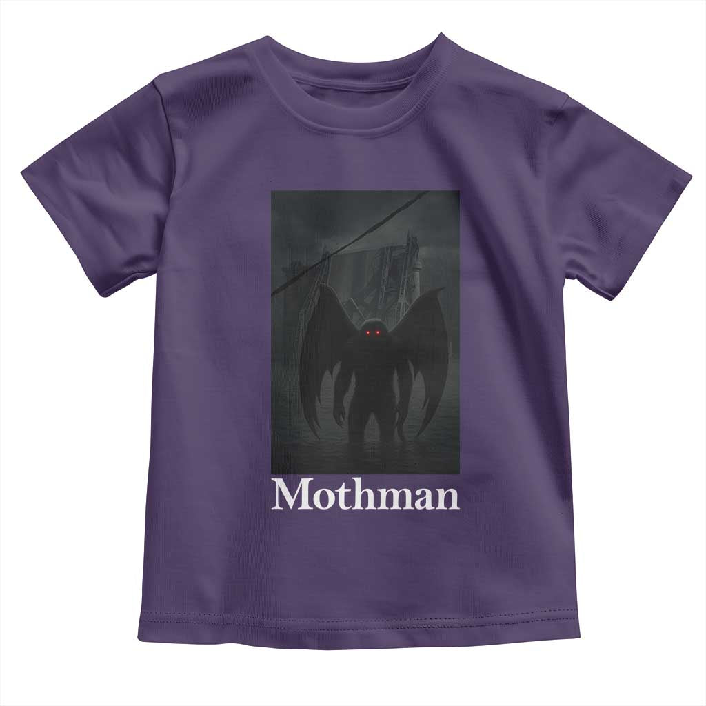 Mothman Toddler T Shirt Folklore Cryptid Gift Silver Bridge West Virginia - Wonder Print Shop