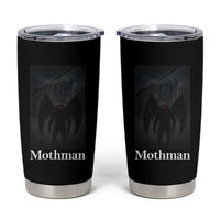 Mothman Tumbler Cup Folklore Cryptid Gift Silver Bridge West Virginia