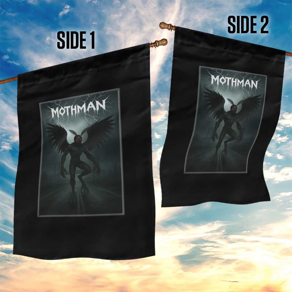 Mothman Garden Flag Folklore Gothic Horror Cryptid Gift - Wonder Print Shop