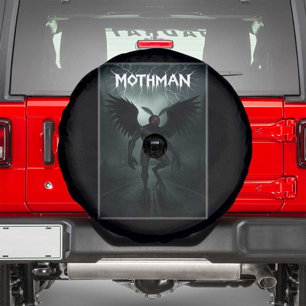 Mothman Spare Tire Cover Folklore Gothic Horror Cryptid Gift - Wonder Print Shop