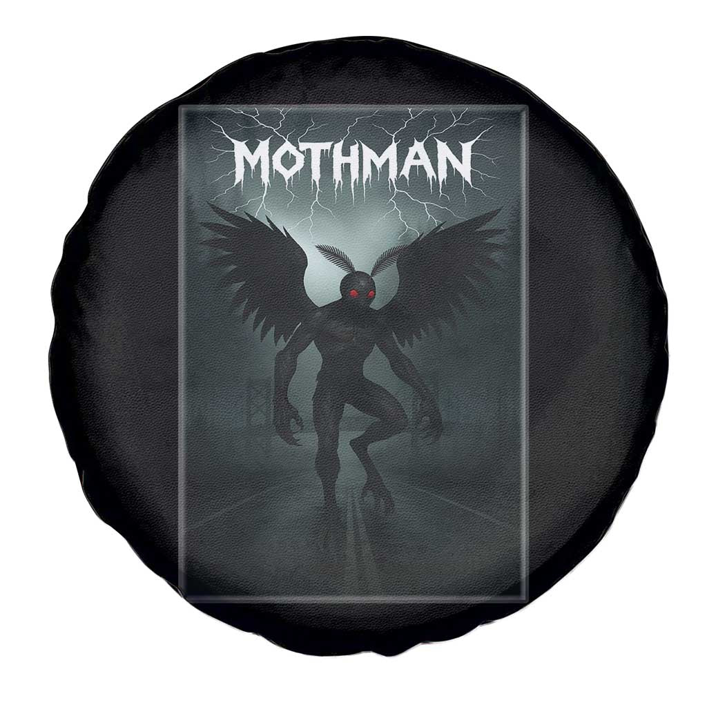 Mothman Spare Tire Cover Folklore Gothic Horror Cryptid Gift - Wonder Print Shop
