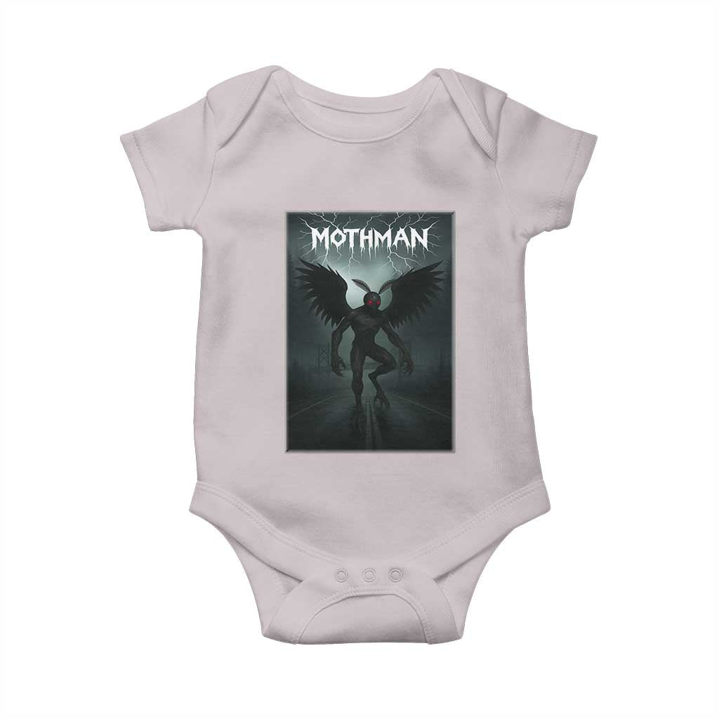 Mothman Baby Onesie Folklore Gothic Horror Cryptid Gift - Wonder Print Shop