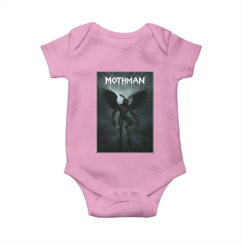 Mothman Baby Onesie Folklore Gothic Horror Cryptid Gift - Wonder Print Shop