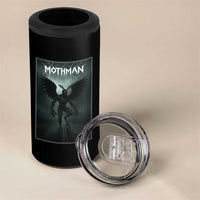 Mothman 4 in 1 Can Cooler Tumbler Folklore Gothic Horror Cryptid Gift