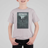 Mothman T Shirt For Kid Folklore Gothic Horror Cryptid Gift - Wonder Print Shop