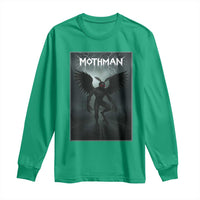 Mothman Long Sleeve Shirt Folklore Gothic Horror Cryptid Gift - Wonder Print Shop