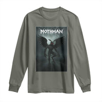 Mothman Long Sleeve Shirt Folklore Gothic Horror Cryptid Gift - Wonder Print Shop
