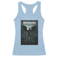 Mothman Racerback Tank Top Folklore Gothic Horror Cryptid Gift - Wonder Print Shop