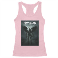 Mothman Racerback Tank Top Folklore Gothic Horror Cryptid Gift - Wonder Print Shop