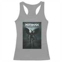 Mothman Racerback Tank Top Folklore Gothic Horror Cryptid Gift - Wonder Print Shop