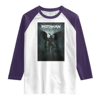 Mothman Raglan Shirt Folklore Gothic Horror Cryptid Gift - Wonder Print Shop