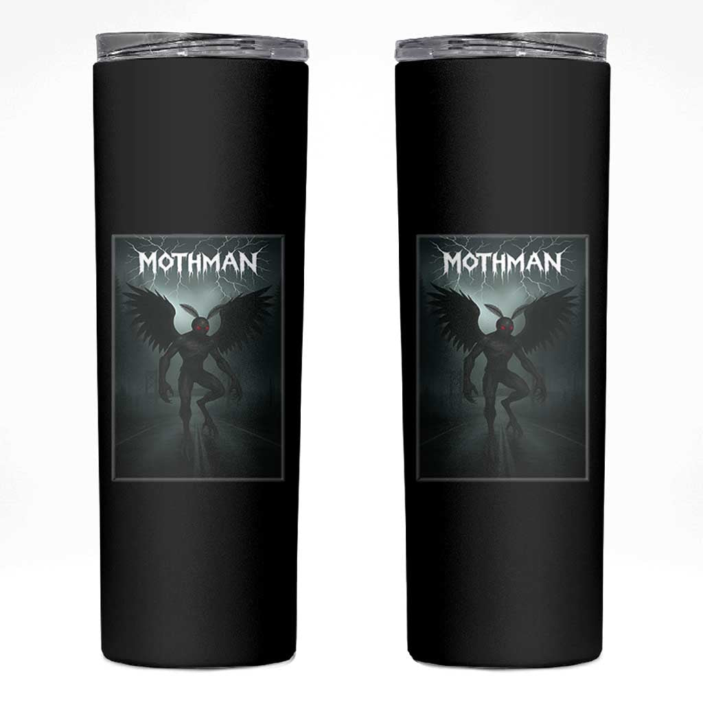 Mothman Skinny Tumbler Folklore Gothic Horror Cryptid Gift