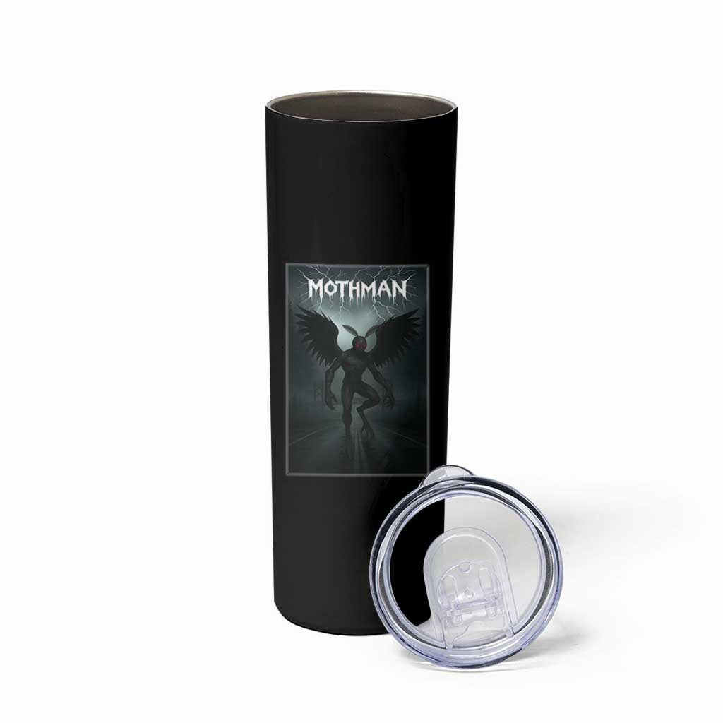 Mothman Skinny Tumbler Folklore Gothic Horror Cryptid Gift
