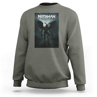 Mothman Sweatshirt Folklore Gothic Horror Cryptid Gift - Wonder Print Shop
