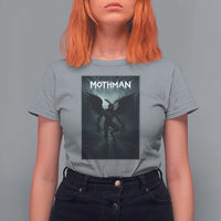 Mothman T Shirt For Women Folklore Gothic Horror Cryptid Gift - Wonder Print Shop