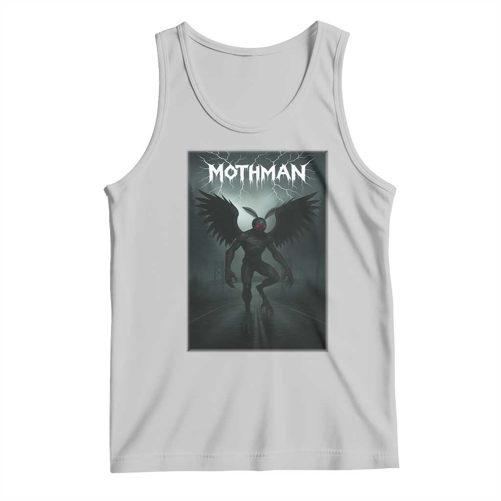 Mothman Tank Top Folklore Gothic Horror Cryptid Gift - Wonder Print Shop