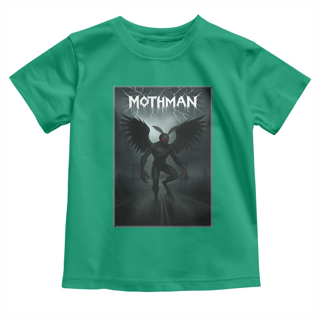 Mothman Toddler T Shirt Folklore Gothic Horror Cryptid Gift - Wonder Print Shop