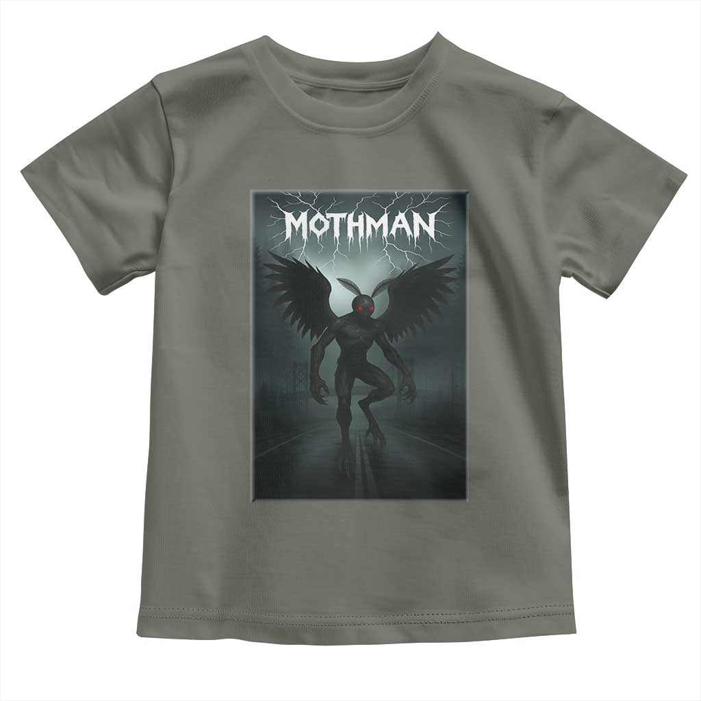 Mothman Toddler T Shirt Folklore Gothic Horror Cryptid Gift - Wonder Print Shop