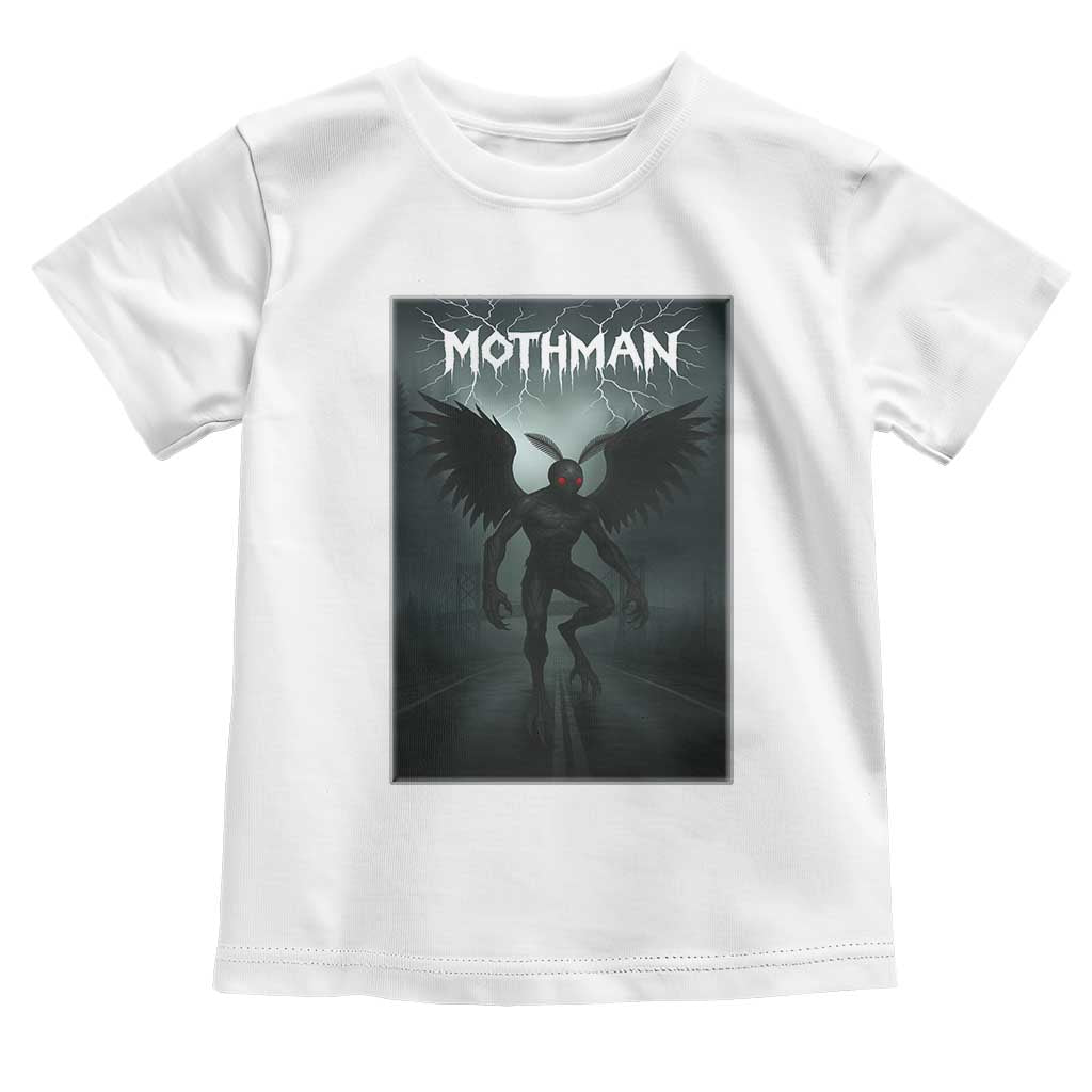 Mothman Toddler T Shirt Folklore Gothic Horror Cryptid Gift - Wonder Print Shop
