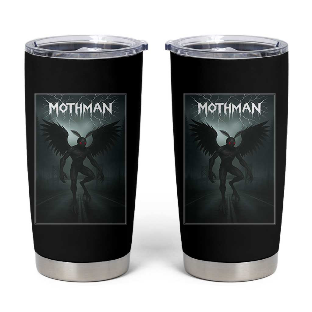 Mothman Tumbler Cup Folklore Gothic Horror Cryptid Gift