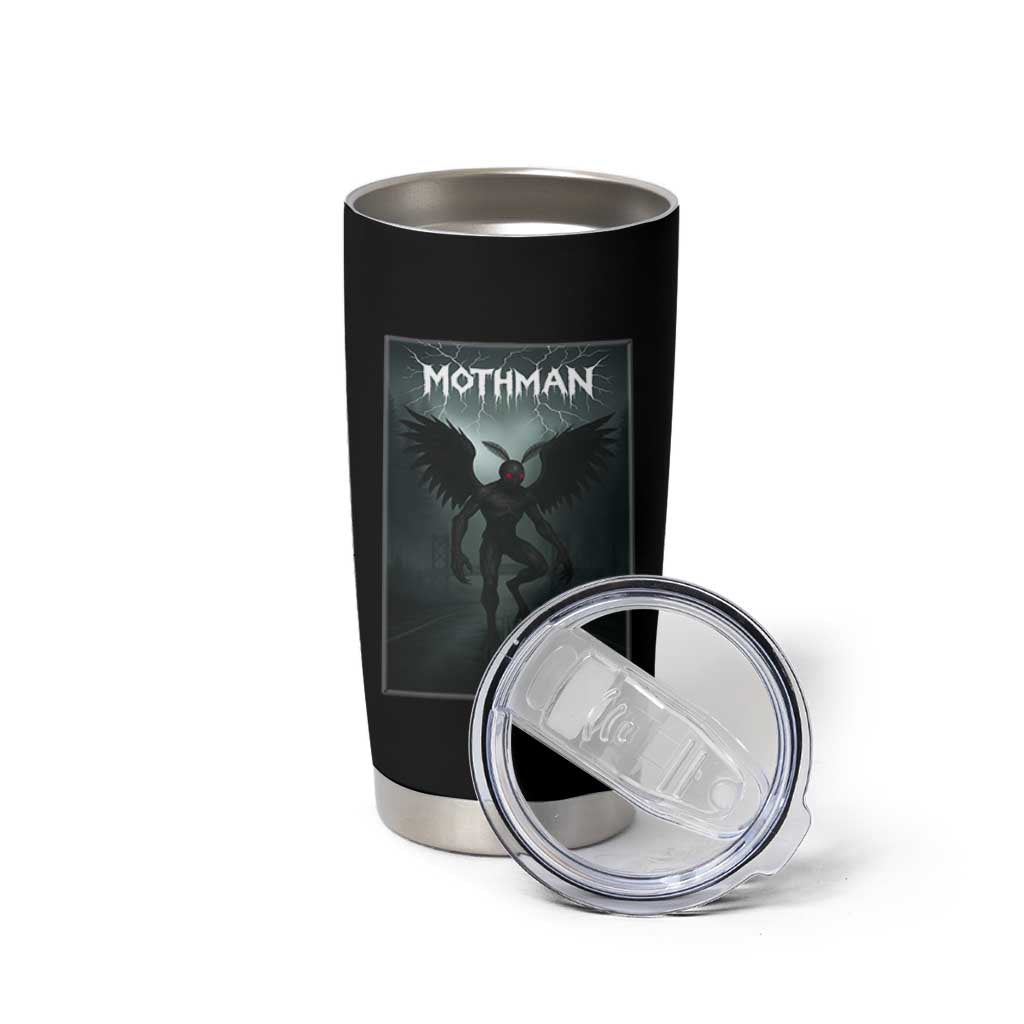 Mothman Tumbler Cup Folklore Gothic Horror Cryptid Gift