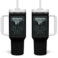 Mothman Tumbler With Handle Folklore Gothic Horror Cryptid Gift