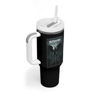Mothman Tumbler With Handle Folklore Gothic Horror Cryptid Gift
