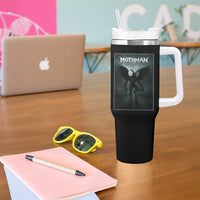 Mothman Tumbler With Handle Folklore Gothic Horror Cryptid Gift