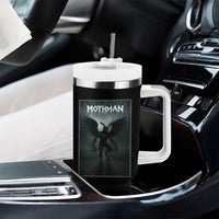 Mothman Tumbler With Handle Folklore Gothic Horror Cryptid Gift